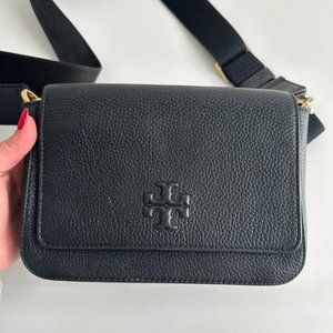 Tory Burch Thea Web Flap Crossbody
